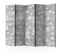 Paravent 5 Volets "Stars on Concrete" 172x225cm