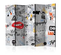 Paravent 5 Volets "Stream of Thought" 172x225cm