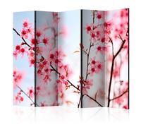 Paravent 5 Volets "Symbol of Japan Sakura Flowers" 172x225cm