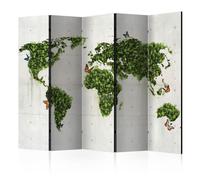 Paravent 5 Volets "The Butterfly Garden" 172x225cm