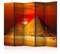 Paravent 5 Volets "The Giza Necropolis Sunset" 172x225cm