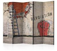 Paravent 5 Volets "The Invisible Hand of the Revolution" 172x225cm