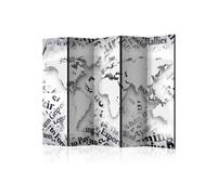 Paravent 5 Volets "The World of Newspapers" 172x225cm