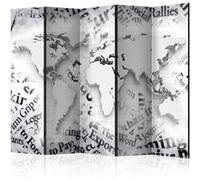 Paravent 5 Volets "The World of Newspapers" 172x225cm