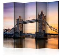 Paravent 5 Volets "Tower Bridge at Dawn" 172x225cm Multicolore G