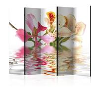 Paravent 5 Volets "Tropical Flowers Orchid Tree Bauhinia" 172x225cm