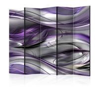 Paravent 5 Volets "Tunnels Violet" 172x225cm