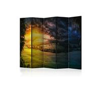 Paravent 5 Volets "Twilight Over the Valley" 172x225cm