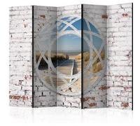 Paravent 5 Volets "View of the Beach" 172x225cm
