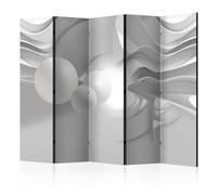 Paravent 5 Volets "White Corridors" 172x225cm