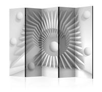 Paravent 5 Volets "White Jigsaw" 172x225cm