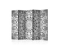 Paravent 5 Volets "White Mandala" 172x225cm