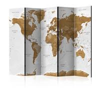 Paravent 5 Volets "White Oceans" 172x225cm