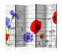 Paravent 5 Volets "Wildflowers" 172x225cm