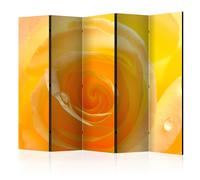 Paravent 5 Volets "Yellow Rose" 172x225cm