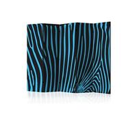 Paravent 5 Volets "Zebra Pattern Turquoise" 172x225cm