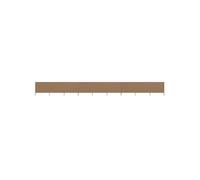 Paravent 9 panneaux Tissu 1200 x 120 cm Taupe