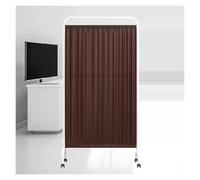 Paravent à Panneau Unique, séparateur de pièce avec roulettes pivotantes, cloison de Porte autoportante à Monter soi-même, Tissu Facile à Nettoyer pour Salon de beauté et Clinique (Couleur 2