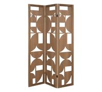 Atmosphera Paravent Hernan ajouré 121 x 170 cm marron
