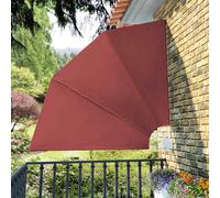 Paravent Balcon Pliable Terre Cuite 210x210 cm Store Latéral Terrasse vidaXL