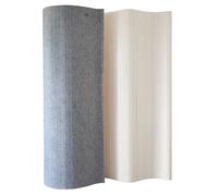Paravent bambou 200 x 250 cm blanc