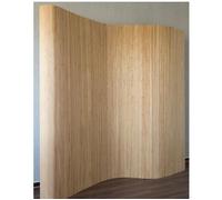 Paravent - Bambou - 200 x 250 cm - Brun - Design Contemporain - Intérieur