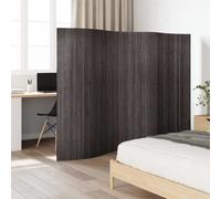 Paravent Bambou Marron Foncé Séparateur de Pièce Cloison 250 x 165 cm vidaXL