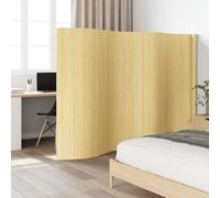 Paravent Bambou Marron Foncé Séparateur de Pièce Cloison 250 x 165 cm vidaXL