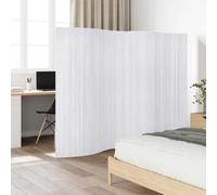 Paravent Bambou Marron Foncé Séparateur de Pièce Cloison 250 x 165 cm vidaXL