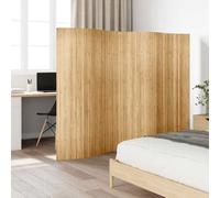 Cloison de séparation - vidaXL - 250 x 165 cm - Bambou - Naturel clair - Intérieur