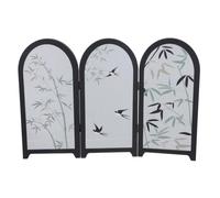 Paravent Chinois Miniature de Bureau 13x9 Pouces en Acrylique Pliant