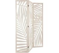Paravent contemporain en Bois coloris Blanc - 120 x 170 cm