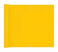 Paravent de balcon jaune 100 x 700 cm tissu Oxford