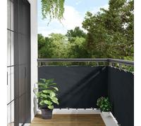Paravent de balcon vidaXL, anthracite, 90 x 500 cm, tissu Oxford