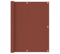 Paravent de balcon vidaXL Terracotta 120 x 600 cm en tissu Oxford