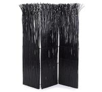 Paravent de pièce naturel | 165 x 120 cm (H x l) | Paravent de bien-être en branches de saule, séparateur de pièce, cloison en 3 parties, brise-vue en bois de saule