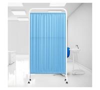 Paravent de séparation à roulettes pour bureau et salon de beauté, tissu facile à nettoyer, design à panneau unique