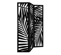 Paravent Design ""Contemporain"" 120x170cm Noir
