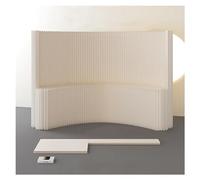 Paravent d'intimité pliable et portable avec étagères - Cloison flexible pour la maison, le bureau, la boutique et la décoration d'événement
