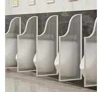Paravent d'intimité pour urinoir - Séparateur de santé publique pour écoles et toilettes publiques - Cloison d'urinoir pour homme pour une plus grande intimité et hygiène