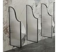 Paravent d'intimité pour urinoir - Séparateur de santé publique pour écoles et toilettes publiques - Cloison d'urinoir pour homme pour une plus grande intimité et hygiène