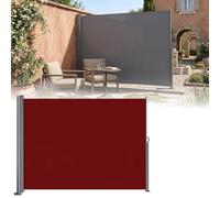 Paravent d'intimité rétractable, résistant aux UV, imperméable, pliable, pour ombrage extérieur, jardin, terrasse, balcon, jardin, 200 x 500 cm