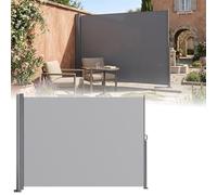 Paravent d'intimité rétractable, résistant aux UV, imperméable, pliable, pour ombrage extérieur, jardin, terrasse, balcon, jardin, 200 x 500 cm