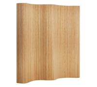Paravent bambou 195 x 250 cm brun