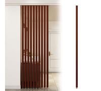 Paravent en Bois à Lattes réglables - Cloison élégante pour préserver Votre intimité dans la Chambre, Le Salon ou Le Bureau - Solution Polyvalente pour la Maison ou l'espace de Travail - Hau