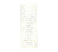 Paravent en bois avec b | Panneaux de découpe chinois en bois pour toile de fond de maison de poupée, décoration de salle de collection