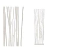 Paravent en Bois de Saule Blanc 50 x 185 x 12 cm - Marque : Gift Decor - EAN : 8430852946614