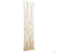 Paravent en osier avec socle et tiges Twist Modèle 2