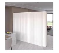 Paravent En Papier, Cloison Rétractable De 1,8 À 6 M Pour La Maison Ou Le Bureau, Séparateur De Pièce, Cloison Murale Décorative Moderne Et Extensible, Blanc - 6 X 2,2 M / 19,69 X 7,22 Pi,White-6X2.2