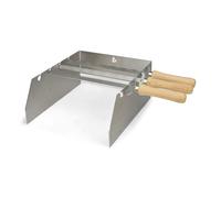Paravent et porte-broche en acier inoxydable | pour tous les barbecues Broil King Imperial / Regal / Baron - massif & non emboîté